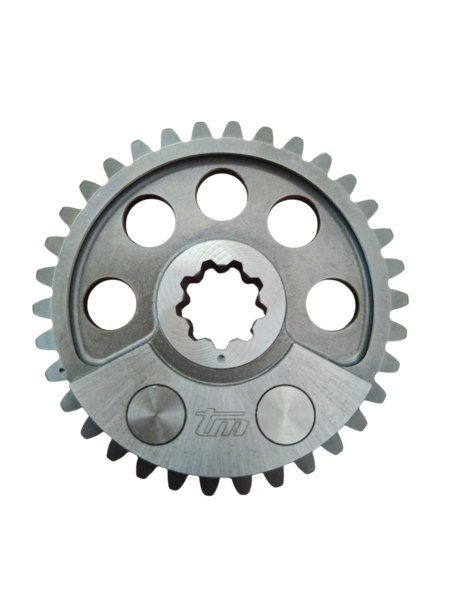 INGRANAGGIO CONTRALBERO 125 TM OK CON INSERTO IN TUNGSTENO LIGHT per TM OK S3 N / S3 SENIOR