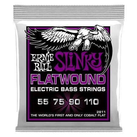 Ernie Ball 2811 Power Slinky Flatwound 55-110