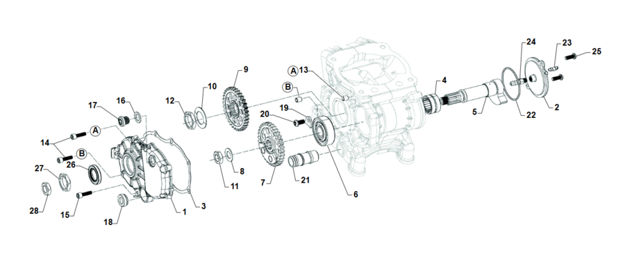 ALBERO CONTRALBERO  TM MF3 OK S3 N / JUNIOR / SENIOR