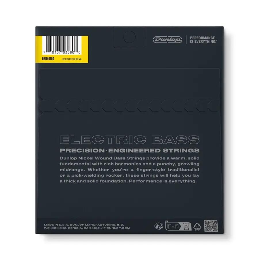 Dunlop DBN40100 Nickel Wound, Light Set/4