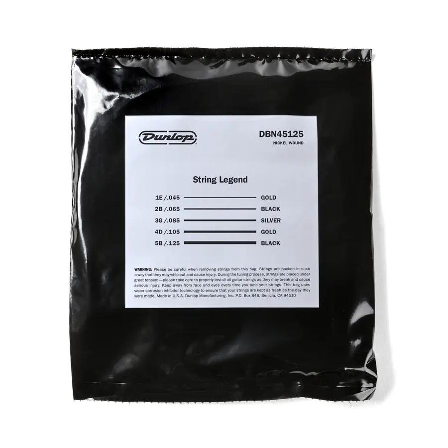 Dunlop DBN45125 Nickel Wound, Medium Set/5