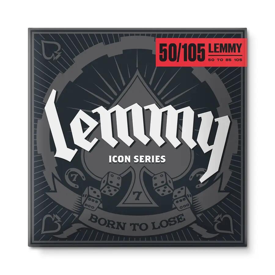 Dunlop LKS50105 Lemmy Kilmister Signature Heavy Set/4