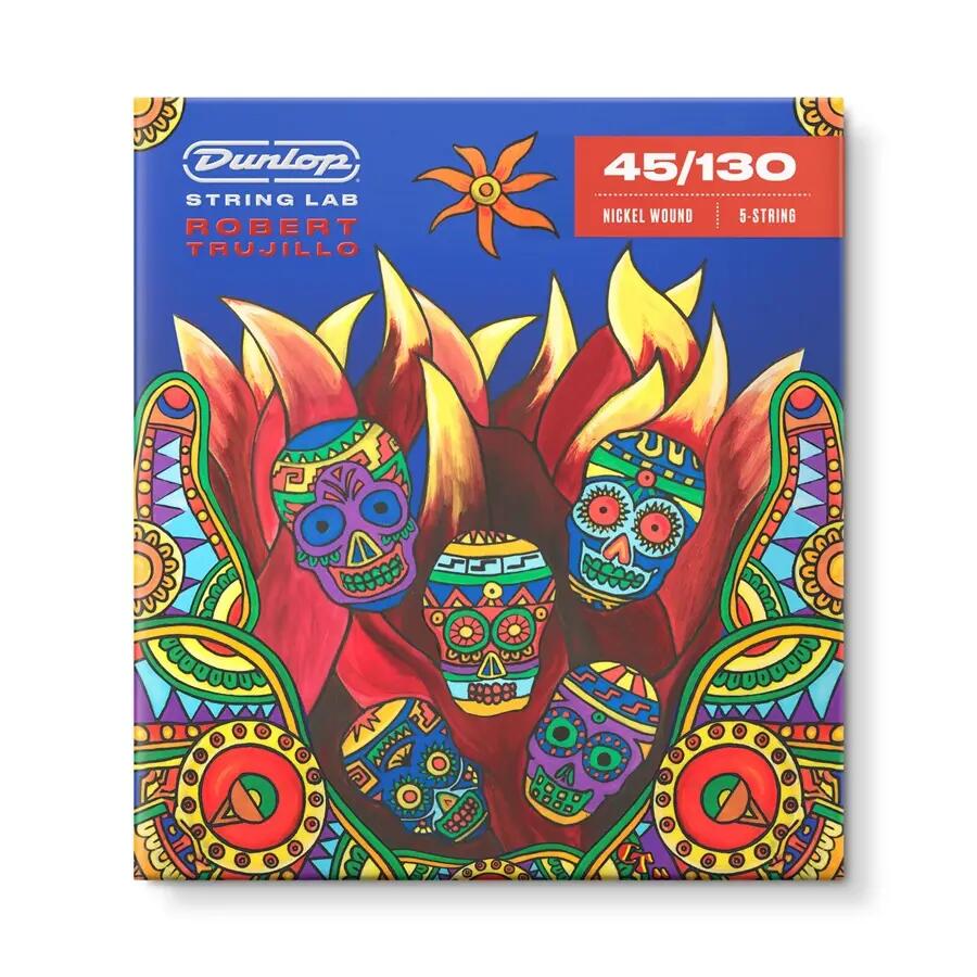 Dunlop RTS45105 Robert Trujillo Stainless Steel 45-105