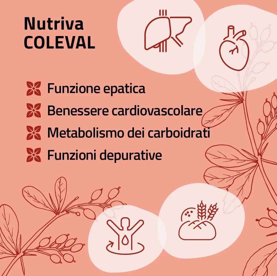 NUTRIVA COLEVAL Compresse