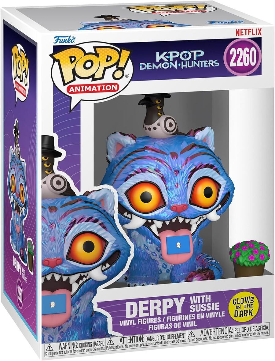 Funko Pop Derpy wiyh Sussie glow in the Dark KPop Demon Hunters - 94693