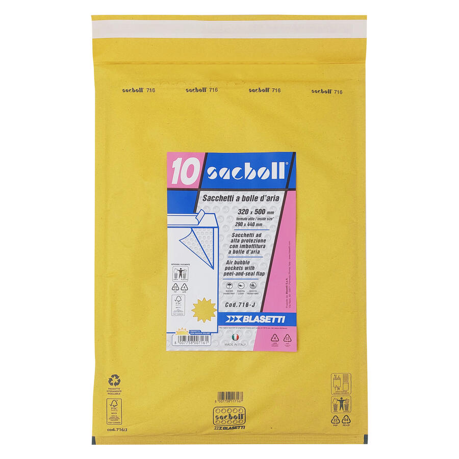 BUSTA IMBOTTITA FORMATO 30X44 - J - conf. 10 pz