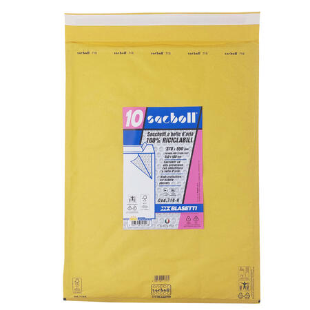 BUSTA IMBOTTITA FORMATO 35X48 - K - conf. 10 pz