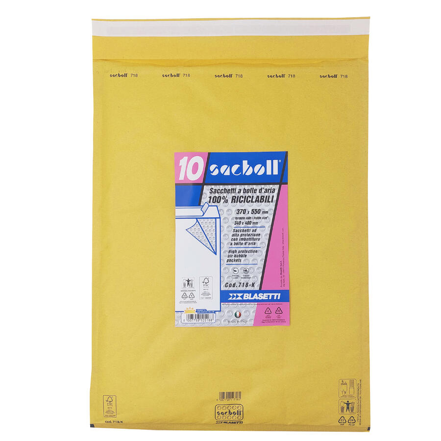 BUSTA IMBOTTITA FORMATO 35X48 - K - conf. 10 pz