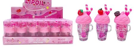 LUCKY MODEL LIP OIL WATERPROOF [Conf. da 24 pezzi]