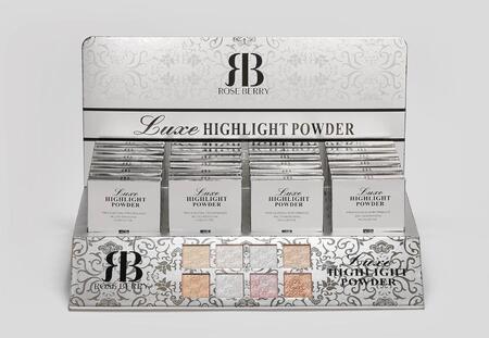 ROSE BERRY LUXE HIGHLIGHT POWDER [Conf. da 24 pezzi]