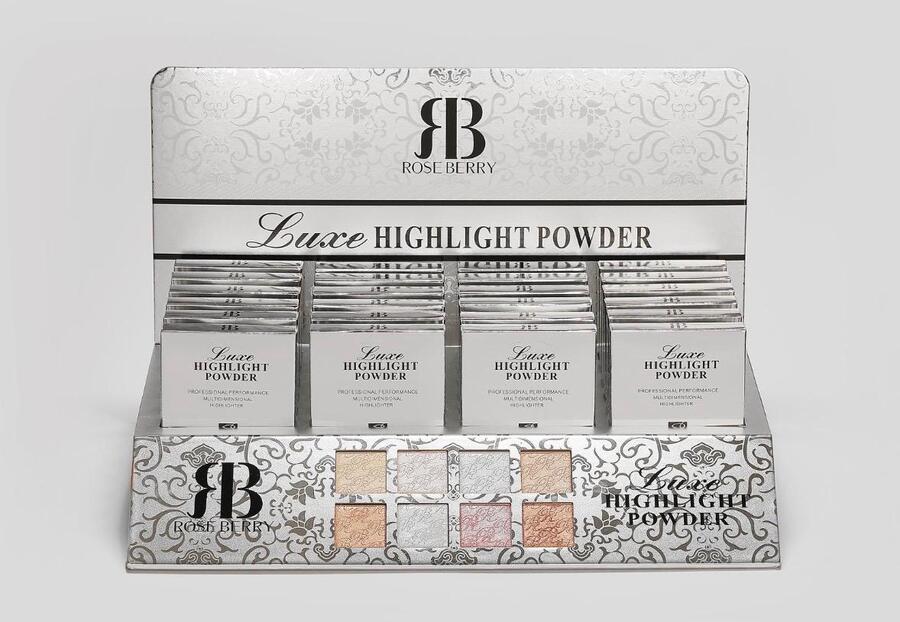 ROSE BERRY LUXE HIGHLIGHT POWDER [Conf. da 24 pezzi]