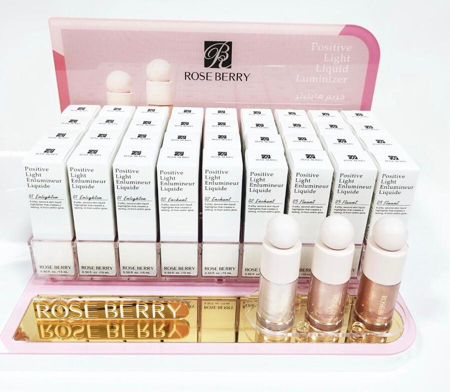 ROSE BERRY POSITIVE LIGHT LIQUID LUMINIZER [Conf. da 36 pezzi] 