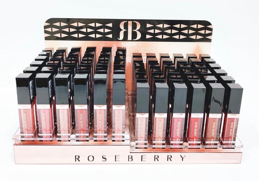 ROSE BERRY MATTE LIP GLOSS [Conf. da 72 pezzi]