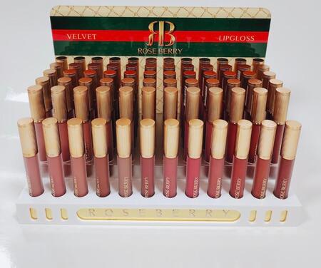 ROSE BERRY VELVET LIP GLOSS [Conf. da 72 pezzi]