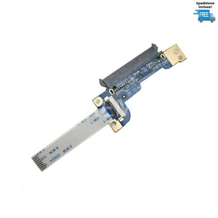 CONNETTORE SATA HARD DISK HP 15-DA 15-DB 250 G7 255 G7 LS-G072P CAVO FLAT INCL.