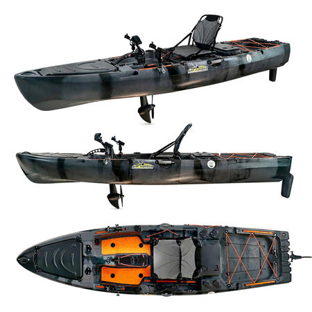 Kayak da pesca a pedali con elica SKF Pdl 11.5 - 350 cm 