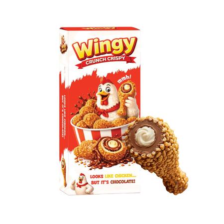 WIngy chocolate crunch crispy chicken 50gr