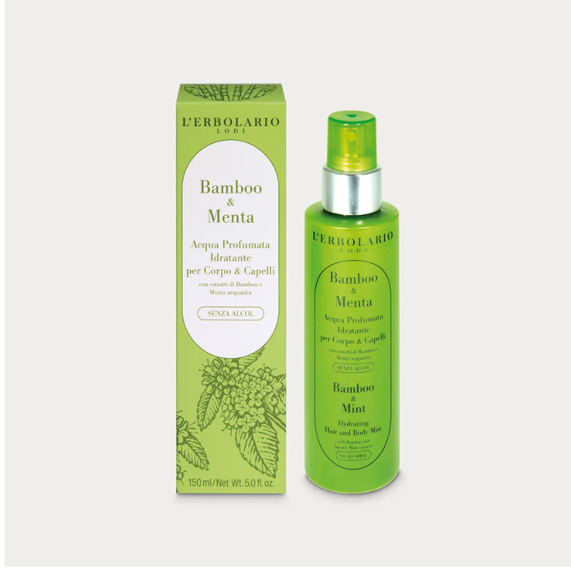 L'Erbolario - Bamboo & Menta Acqua profumata per corpo e capelli