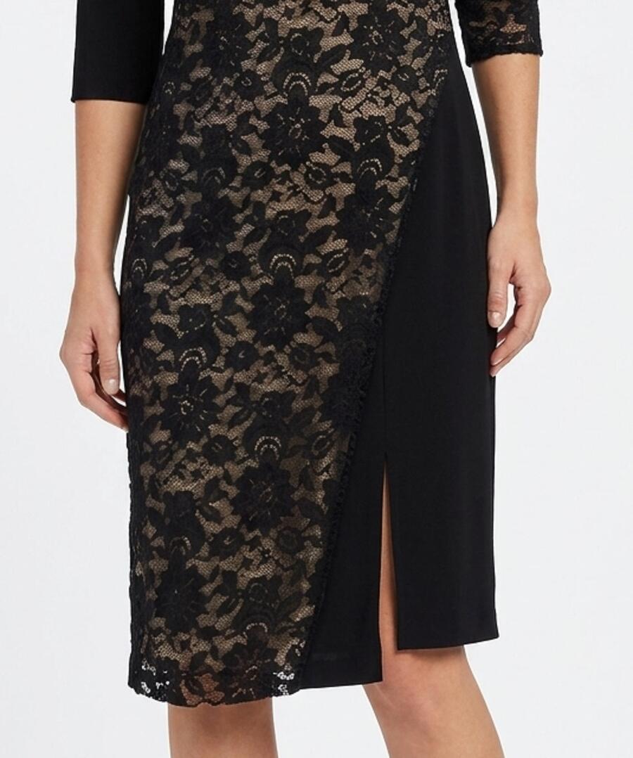 ABITO DA TANGO E DA BALLO CON FRONTALE IN PIZZO FODERATO IN VARI COLORI 4-0131