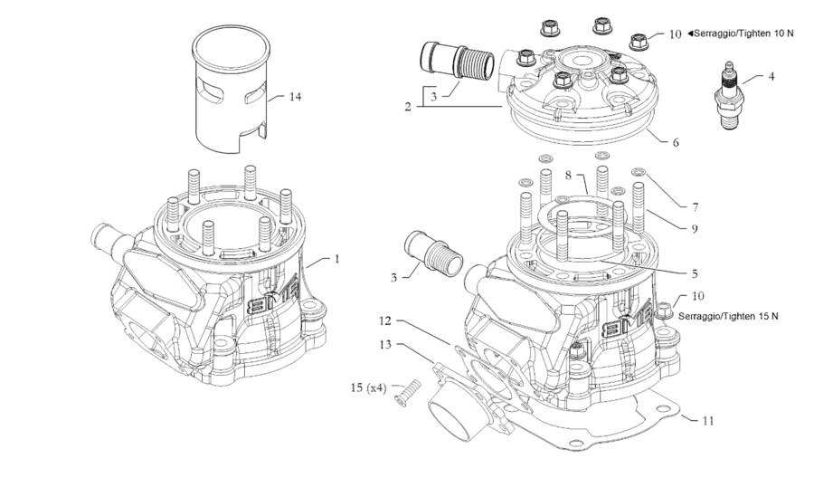 RASAMENTO TESTA MOTORE HAT