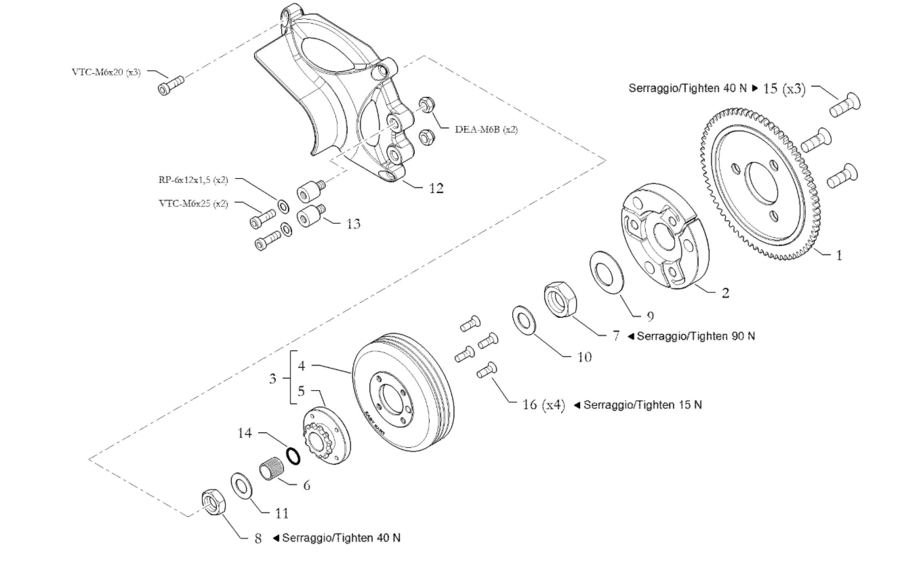 DADO ESAGONALE MEDIO M10X1 UNI-5588