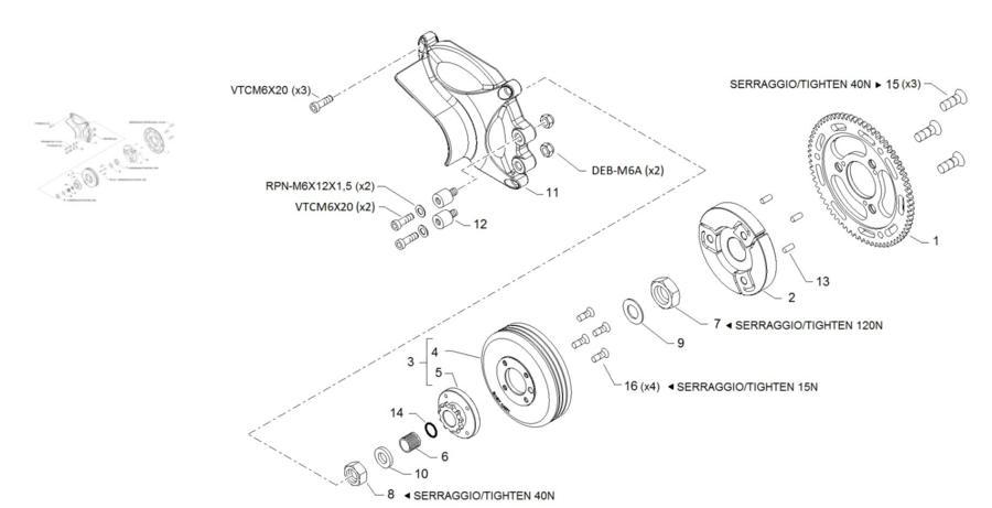 RONDELLA PIGNONE 10 X 17 X 4