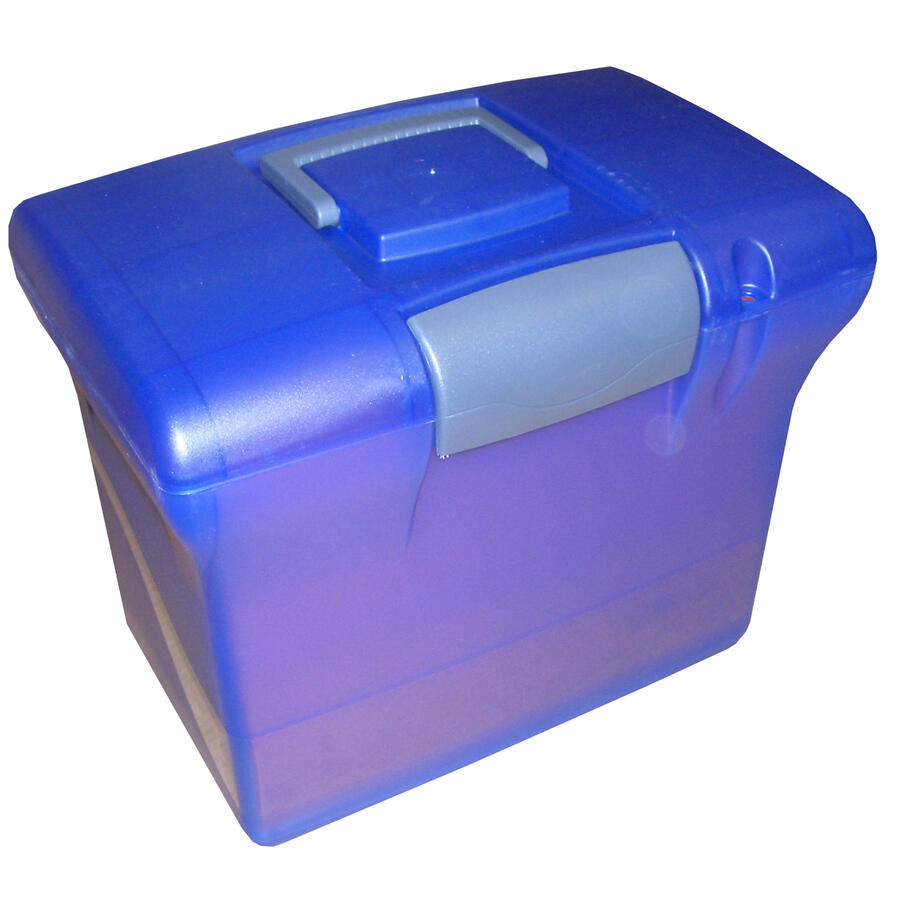 VALIGETTA ARIANNA BLU TRASLUCIDO + 5 CARTELLE JOKER COLORATE