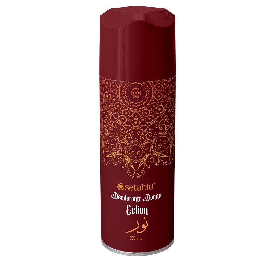 SETABLU DEODORANTE ARABO DONNA 200 ML ECLIAN (Confezione da 12 pezzi) 