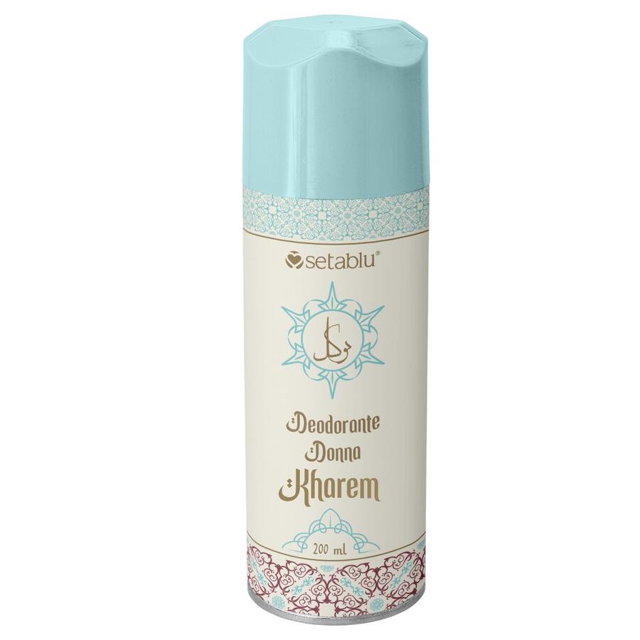 SETABLU DEODORANTE ARABO DONNA 200 ML KHAREM (Confezione da 12 pezzi) 