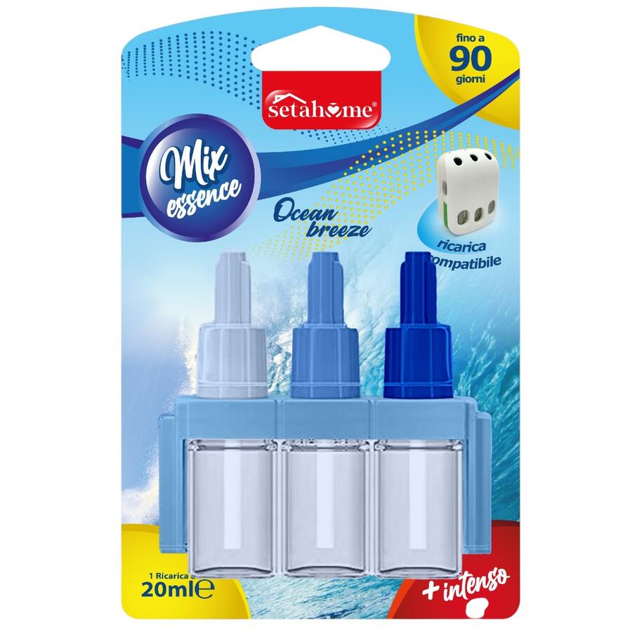 SETABLU RICARICA TRIS DEO AMBIENTE 20 ML OCEANO (Confezione da 24 pezzi) 