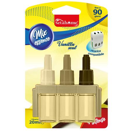 SETABLU RICARICA TRIS DEO AMBIENTE 20 ML VANIGLIA (Confezione da 24 pezzi) 