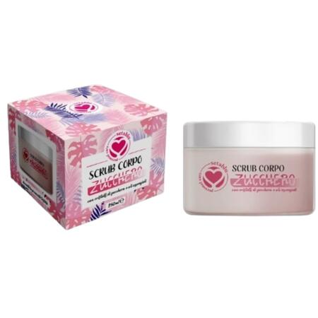 SETABLU SCRUB CORPO ALLO ZUCCHERO FILATO 250 ML (Confezione da 6 pezzi) 