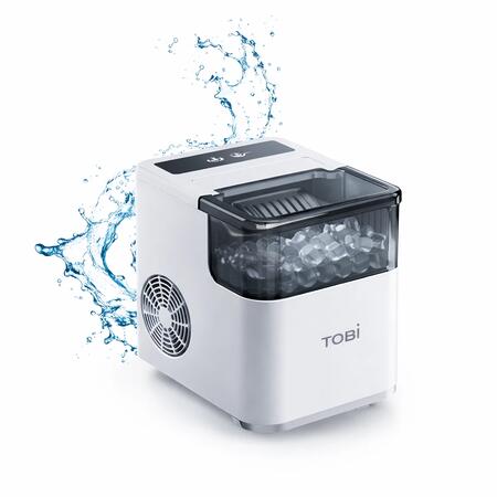 Macchina Ghiaccio Automatica Cubetti Bullet Casa Bar TOBI 12Kg/24h 