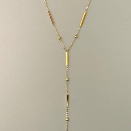 Collana Lunga con Pendente acciao 