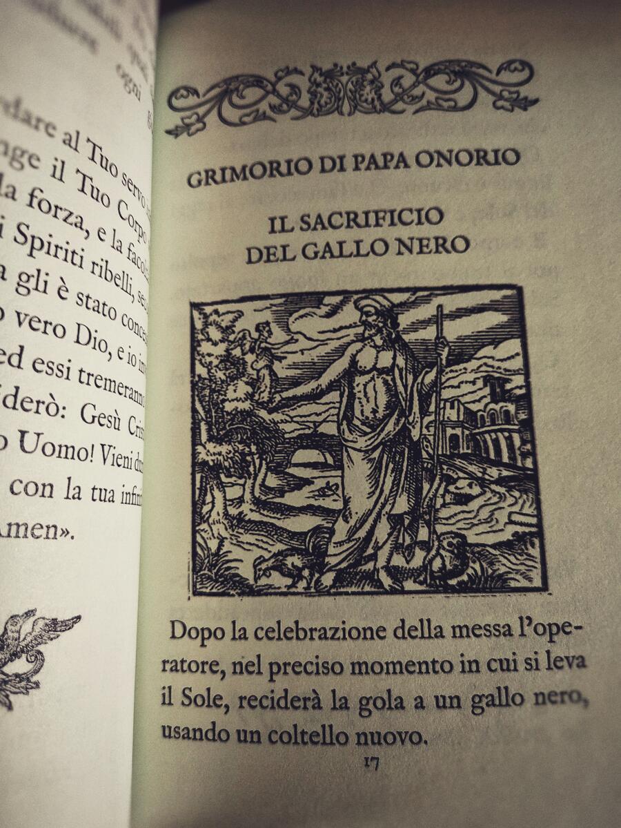 Grimorio di Papa Onorio – Testo dall'edizione del 1629 - Magia nera