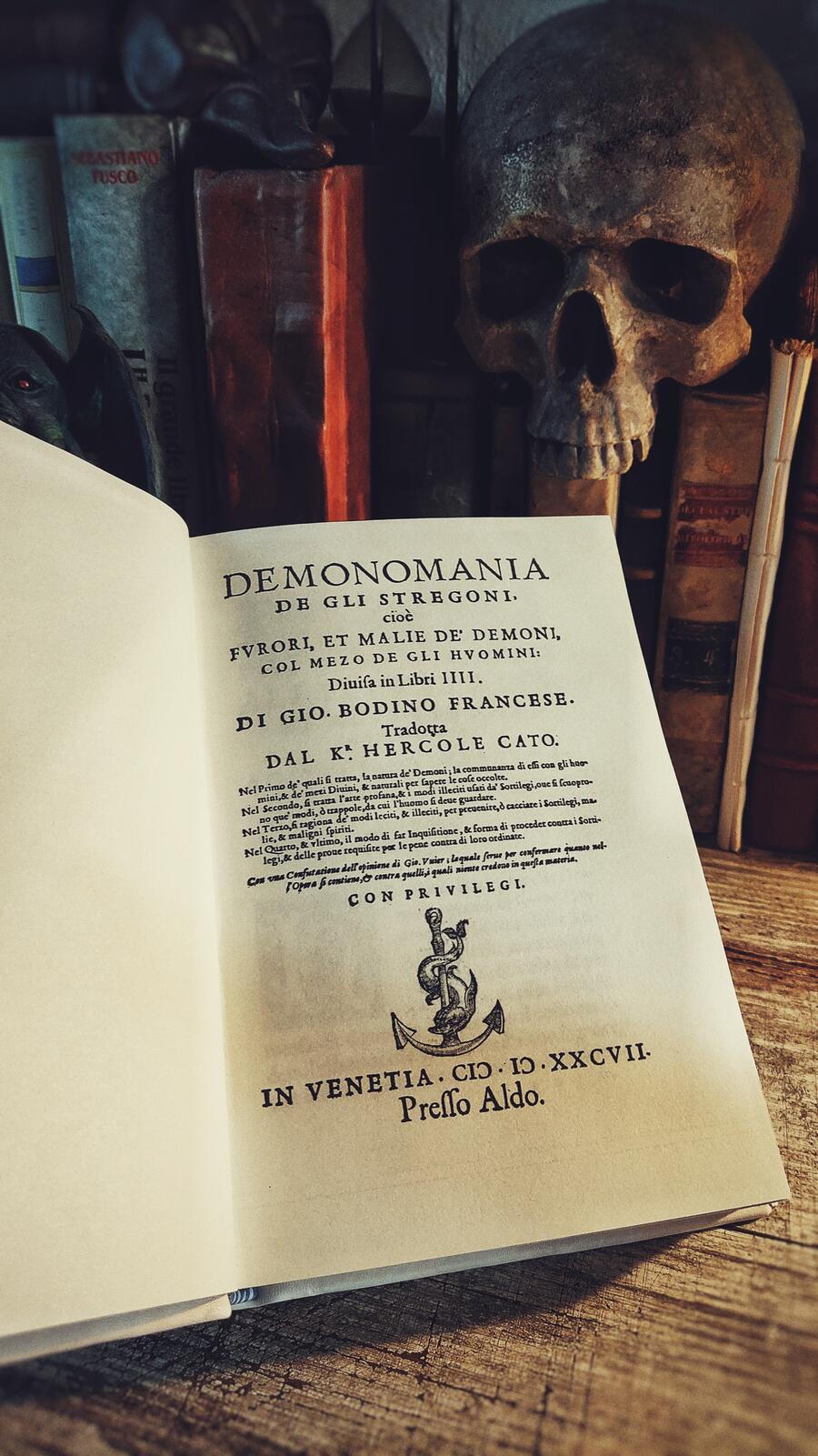 De la Demonomania de gli Stregoni – Jean Bodin – 1587
