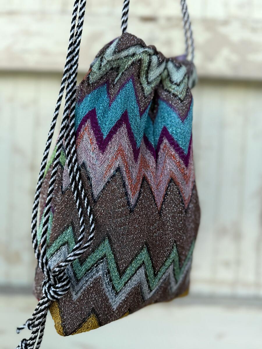 Secchiello  grandi zig zag