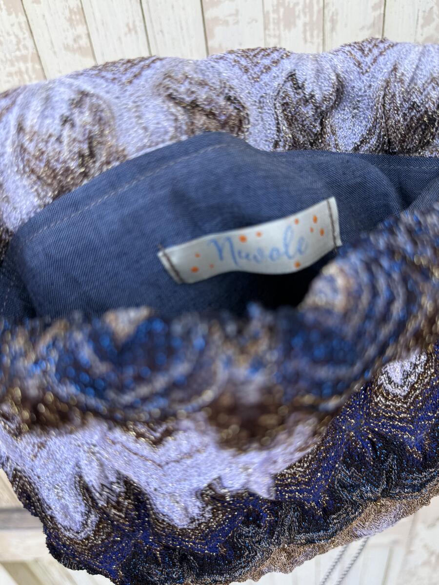 Secchiello  blu e bianco