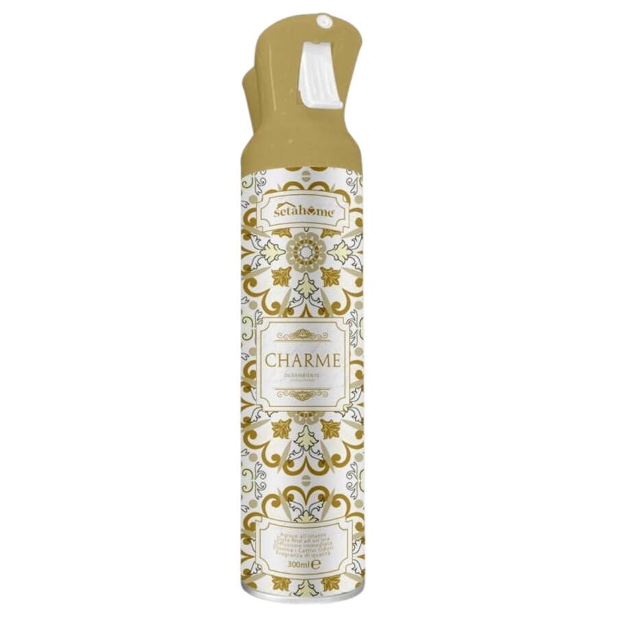 SETABLU DEO AMBIENTE TRIGGER SPRAY 300 ML CHARME (Confezione da 12 pezzi) 