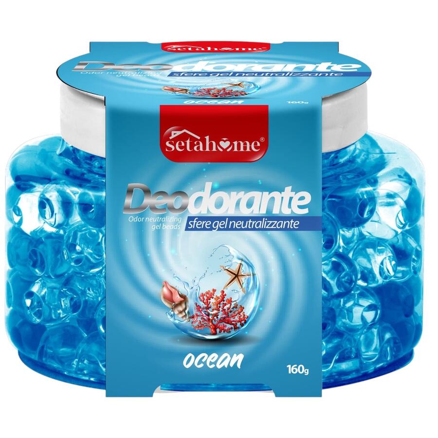 SETABLU DEO AMBIENTE SFERE 160 GR OCEANO (Confezione da 24 pezzi) 