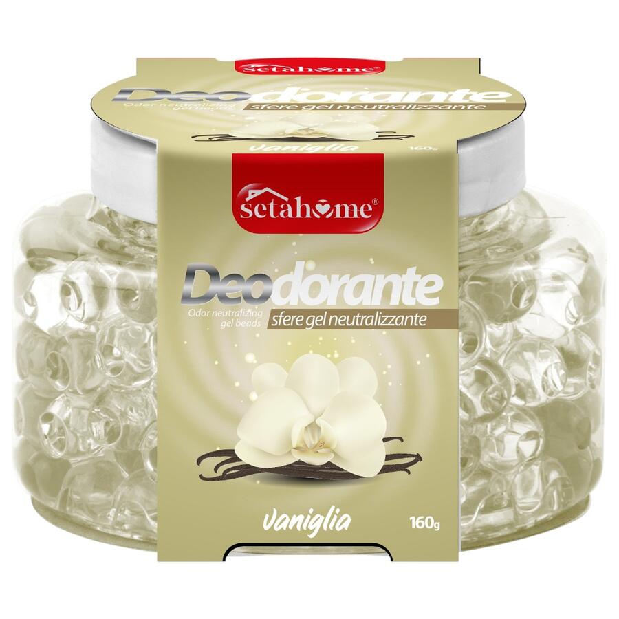 SETABLU DEO AMBIENTE SFERE 160 GR VANIGLIA (Confezione da 24 pezzi) 