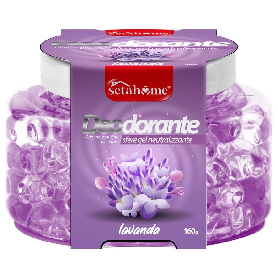 SETABLU DEO AMBIENTE SFERE 160 GR LAVANDA (Confezione da 24 pezzi) 