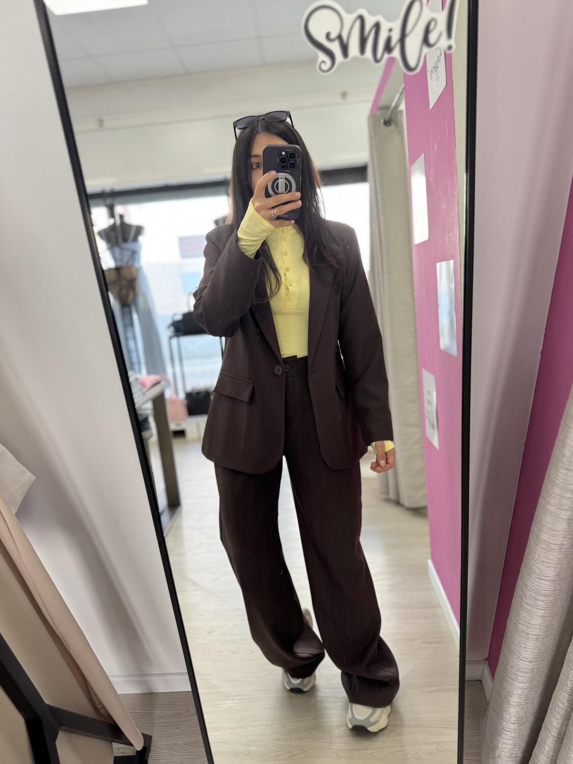 NOVITÀ Completo gessato in lurex