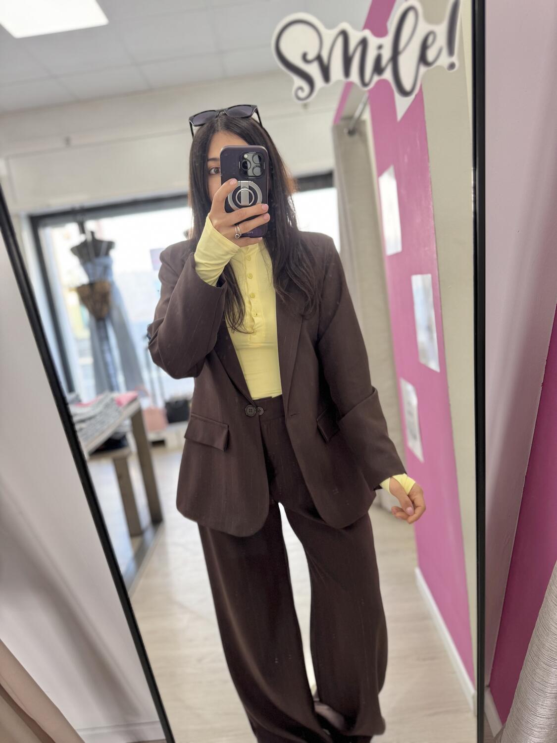 NOVITÀ Completo gessato in lurex