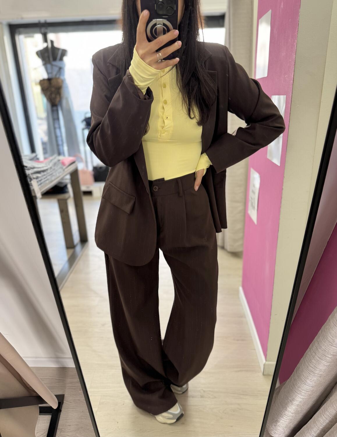 NOVITÀ Completo gessato in lurex