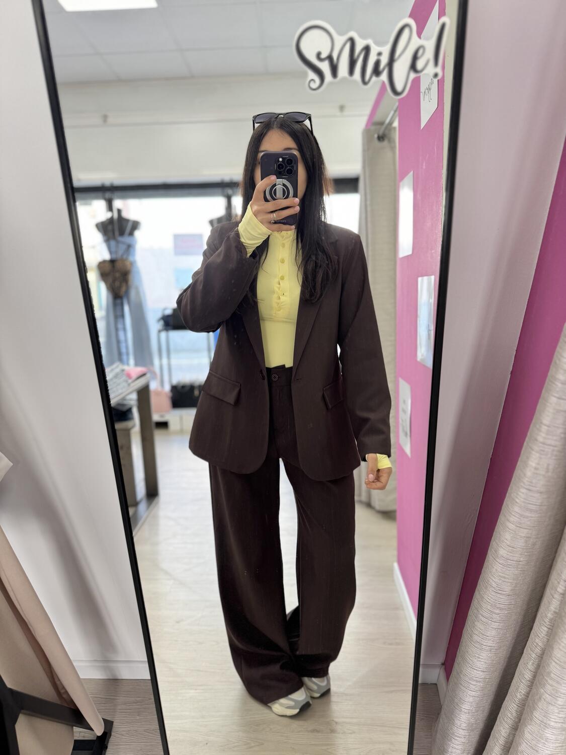 NOVITÀ Completo gessato in lurex