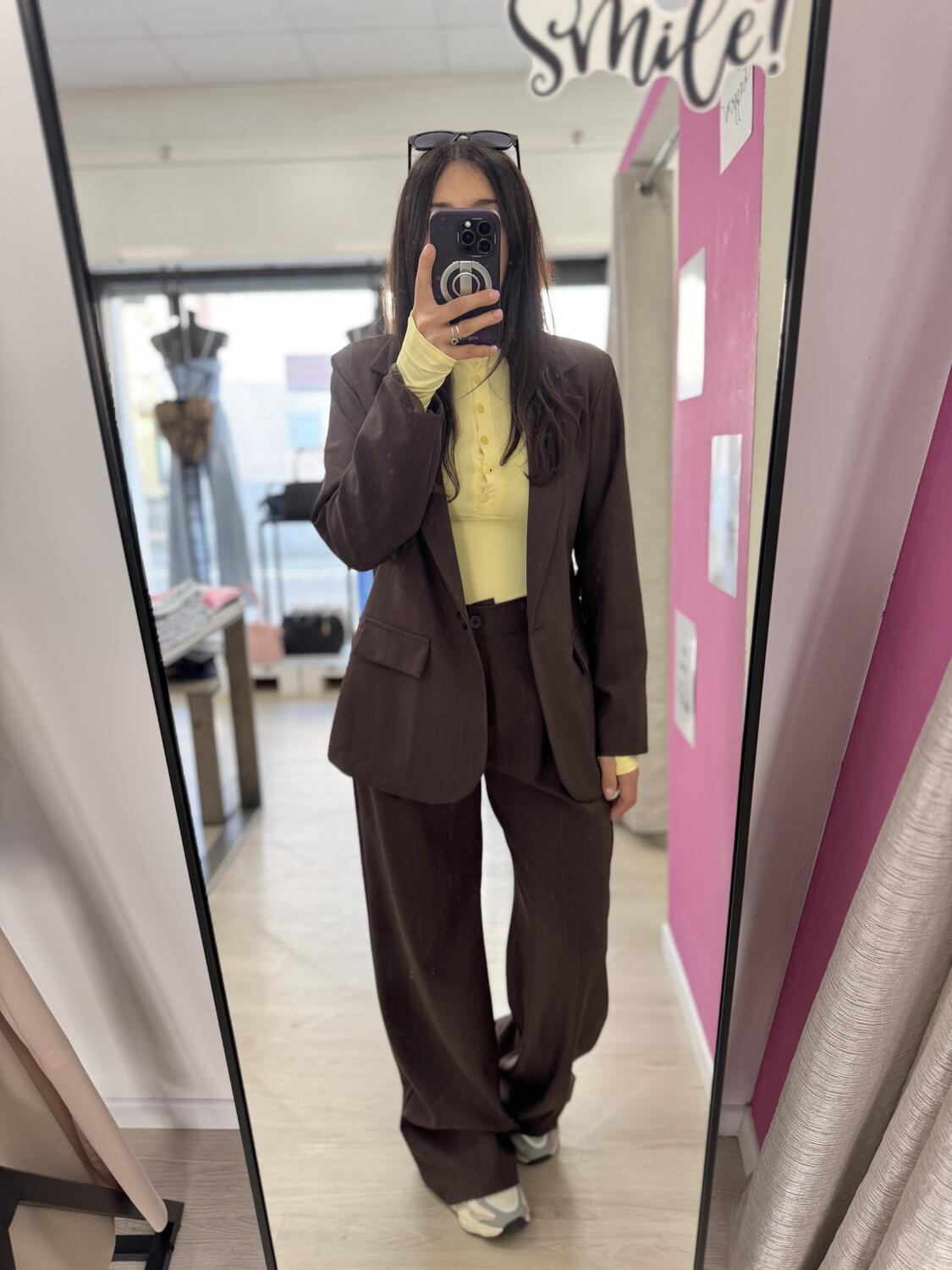 NOVITÀ Completo gessato in lurex