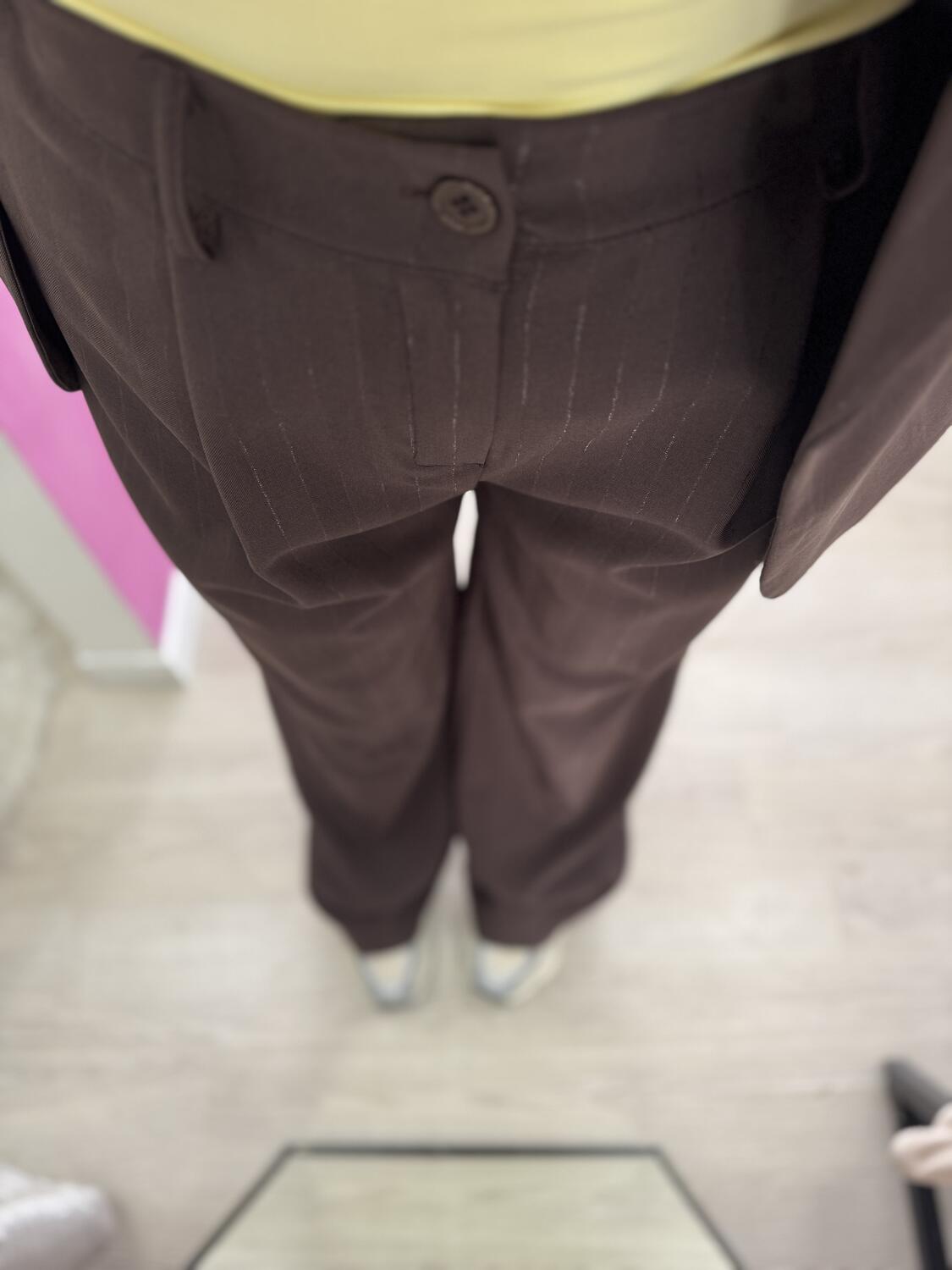 NOVITÀ Completo gessato in lurex