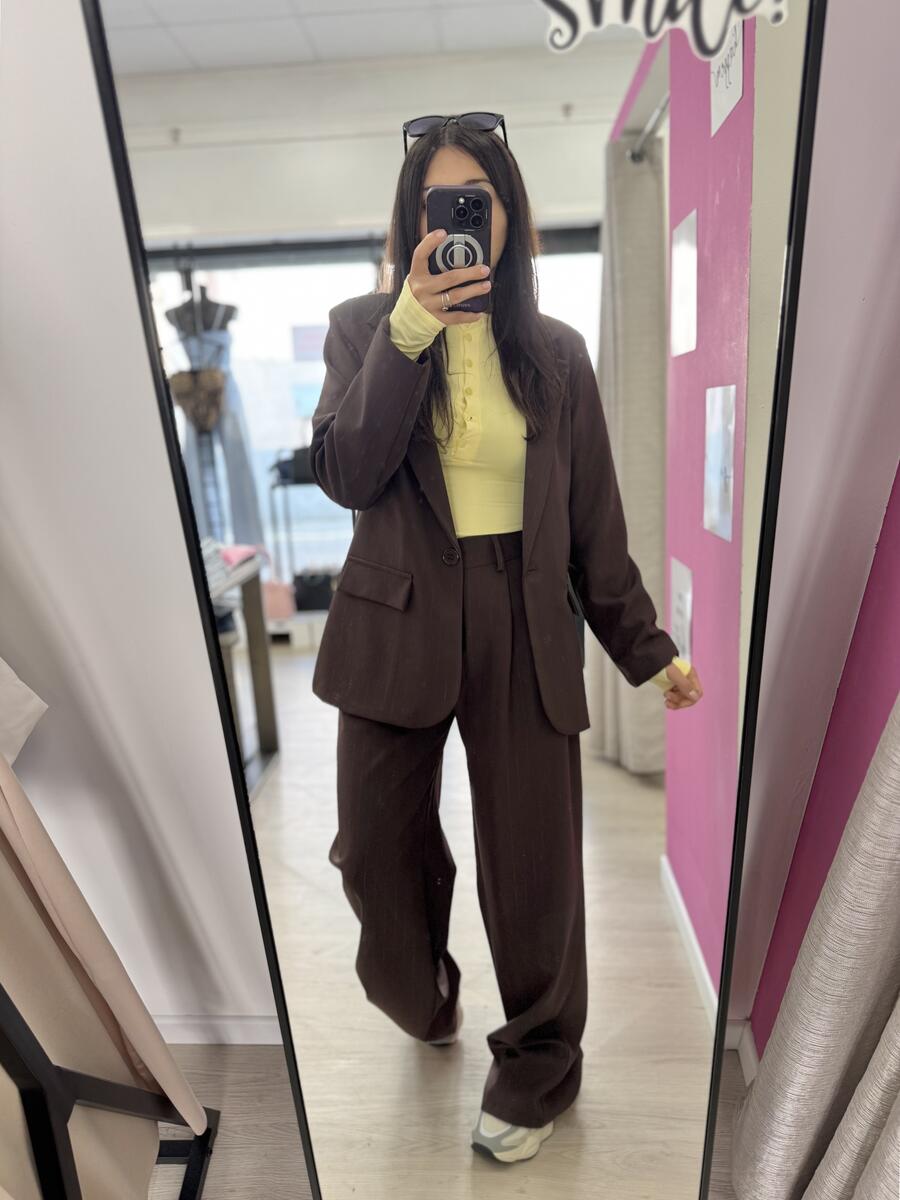 NOVITÀ Completo gessato in lurex