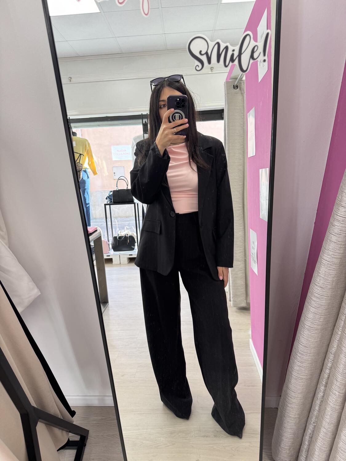 NOVITÀ Completo gessato in lurex